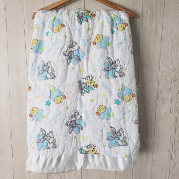 baby looney tunes fleece blanket